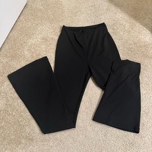 Black Flare Pants